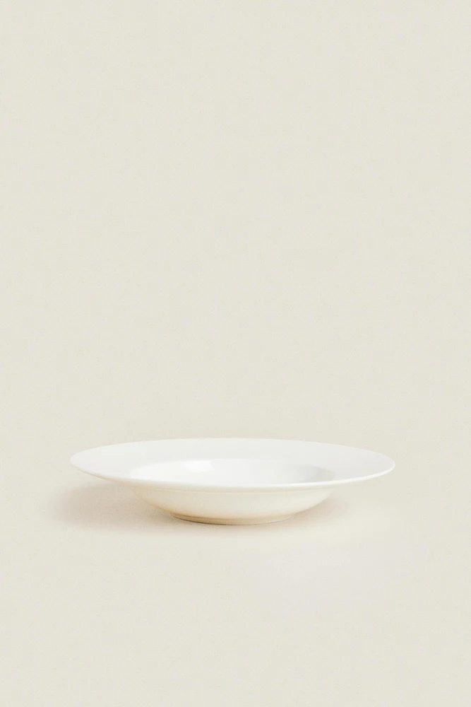 BONE CHINA PASTA PLATE