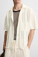 OPEN WEAVE SHIRT