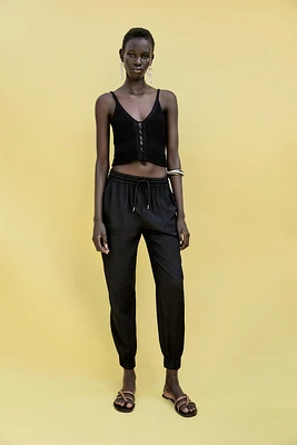 FLOWY JOGGER PANTS