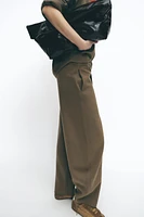 BELTED SOFT BALLOON PANTS