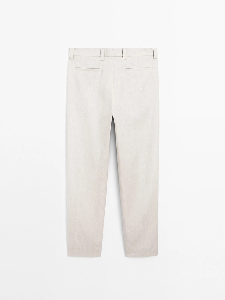Pantalon de costume 100 % lin - Limited Edition