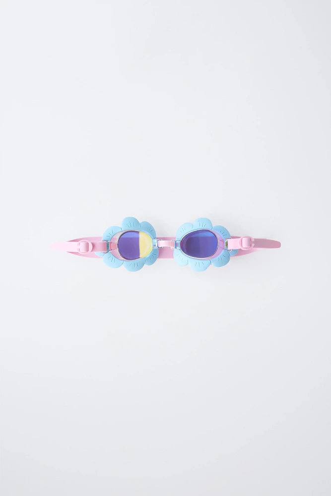 LUNETTES DE PLONGÉE FLEUR