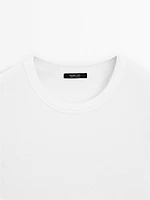 T-shirt à manches courtes en coton mélang