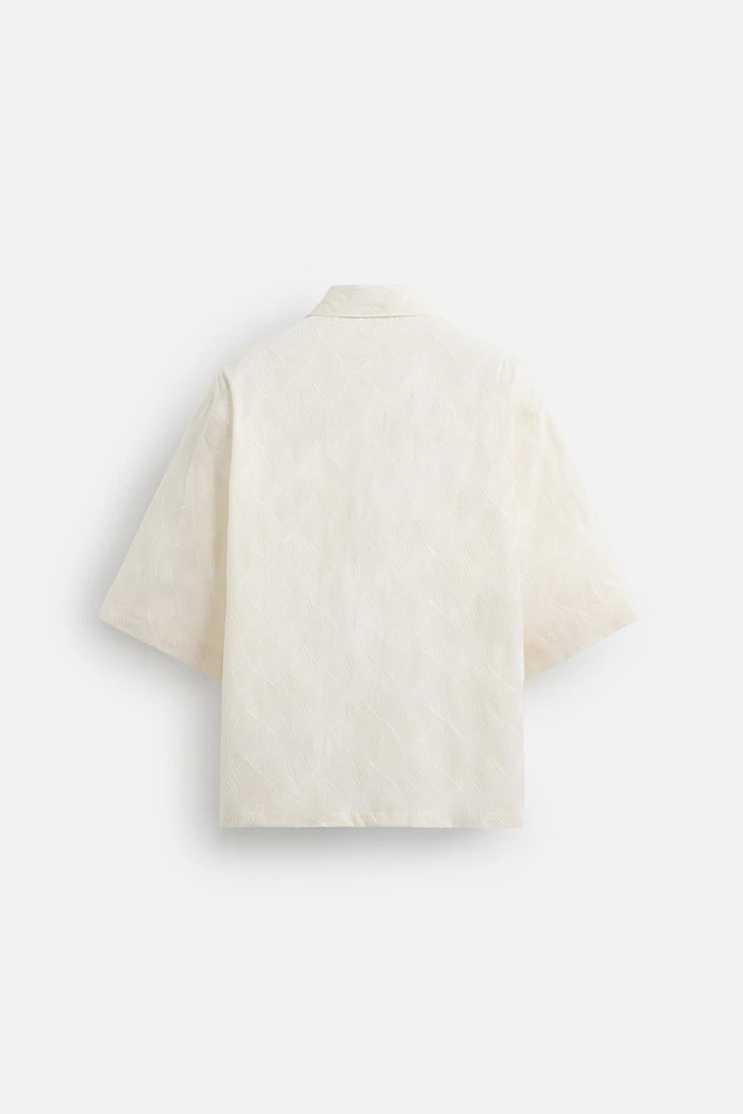 WAVY EMBROIDERED SHIRT