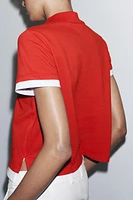 COMBINATION POLO TOP