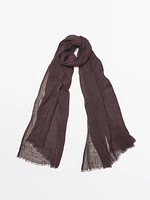 Foulard 100 % lin