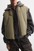 BOXY FIT PUFFER VEST