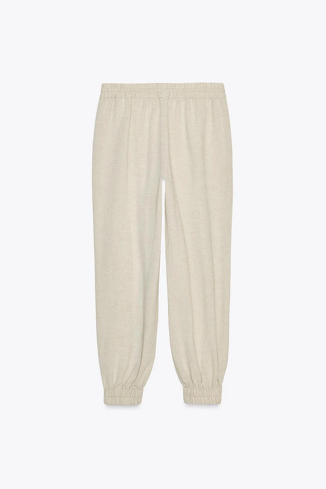 CUFFED HEM PANTS