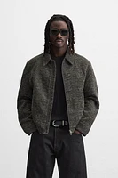 TEXTURED JACQUARD JACKET