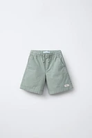 LABEL ELASTIC SHORTS
