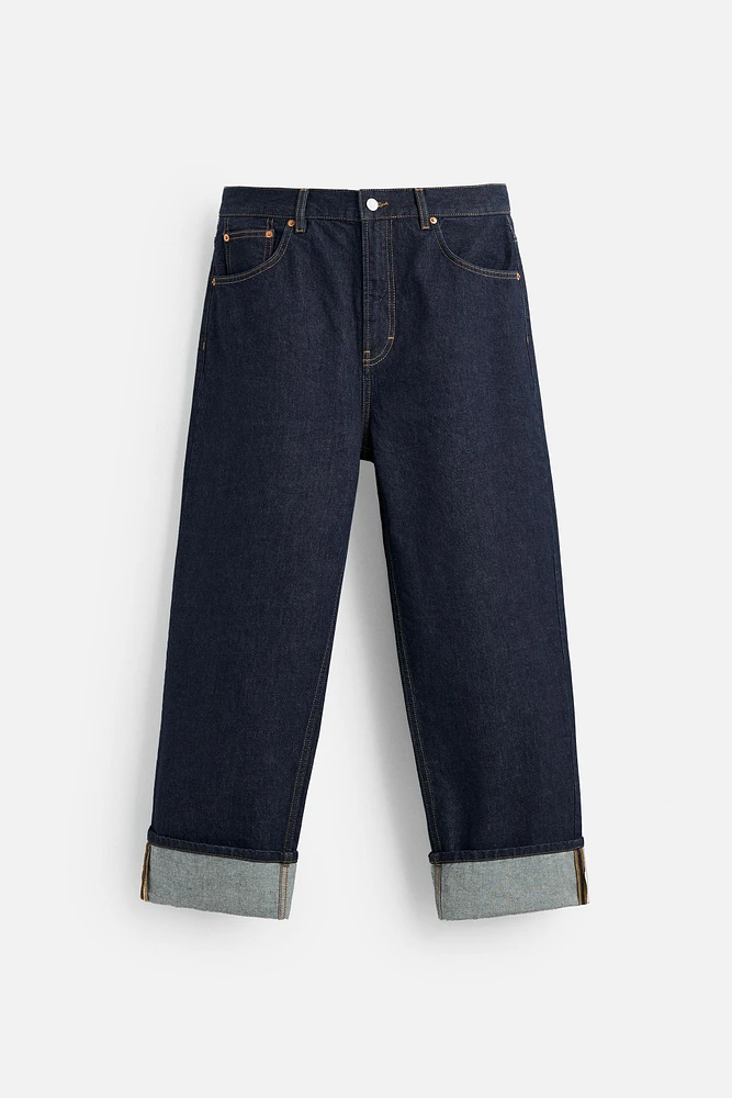 LIMITED EDITION RELAXED FIT CUFFED JEANS