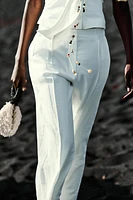 PANTALON LARGE À PINCES