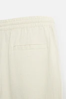 TEXTURED JACQUARD PANTS
