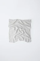TWO-PACK OF PLAIN LINEN BANDANAS