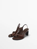 High-heel toe sandals - STUDIO