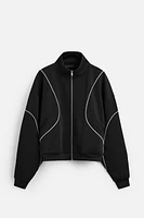 CONTRAST TECHNICAL JACKET