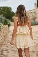 EMBROIDERED SHORTS