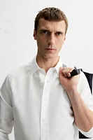 CHEMISE EN COTON ET LIN