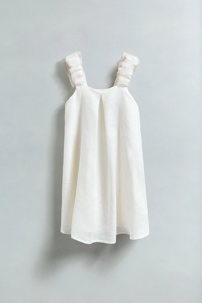 ROBE 100 % LIN ORGANZA