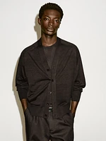 Mulberry silk blend knit cardigan - Limited Edition
