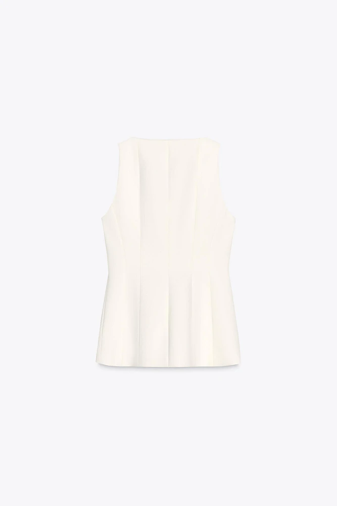 TOP BUSTIER ZIP