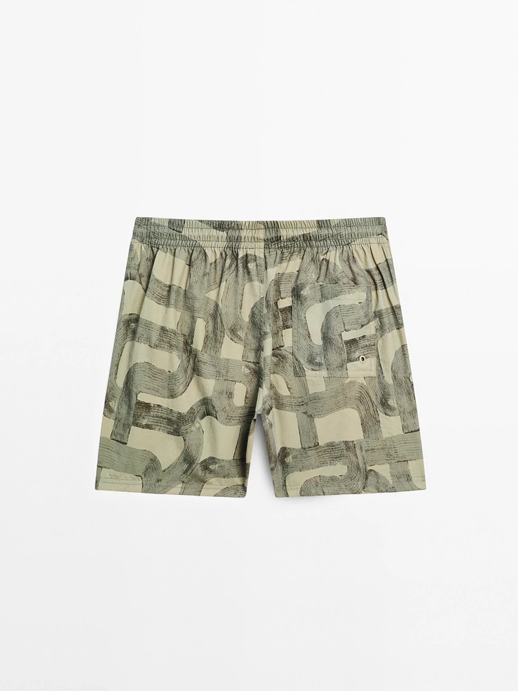 Maillot de bain imprimé