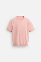 KNIT T-SHIRT
