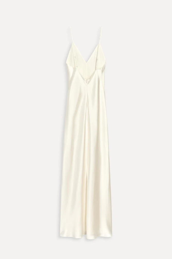 SATIN MIDI DRESS 50TH ANNIVERSARY