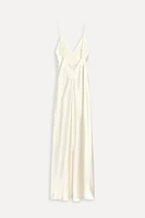 SATIN MIDI DRESS 50TH ANNIVERSARY
