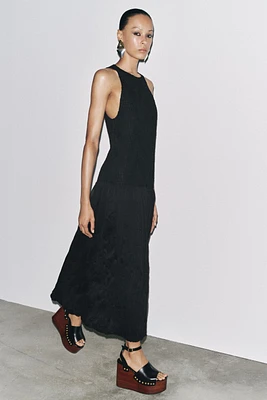 ROBE COMBINÉE FROISSÉE ZW COLLECTION