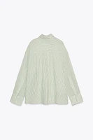 STRIPED OVERSIZED SHIRT