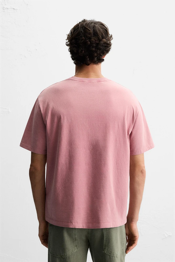 T-SHIRT DÉLAVÉ