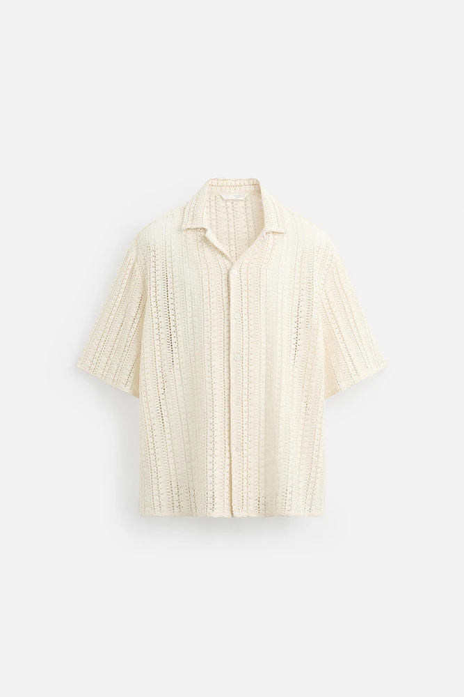 CHEMISE STRUCTURE CROCHET