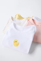 LOT DE CINQ BODYS CANETONS