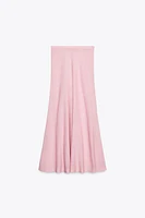 KNIT MIDI SKIRT