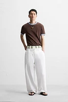 PANTALON CANVAS DÉLAVÉ