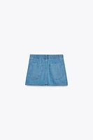 TRF DENIM MINI SKIRT