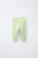 LOT DE DEUX LEGGINGS RIB IMPRIMÉ CARAVANES
