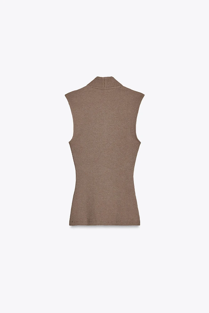 RUSTIC RIBBED T-SHIRT