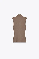RUSTIC RIBBED T-SHIRT