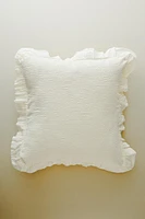 CHILDREN'S TEXTURED THROW PILLOW COVER