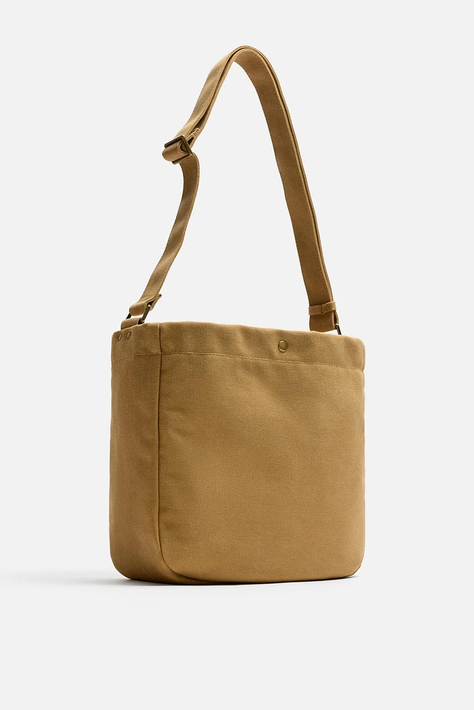 FABRIC SHOULDER BAG