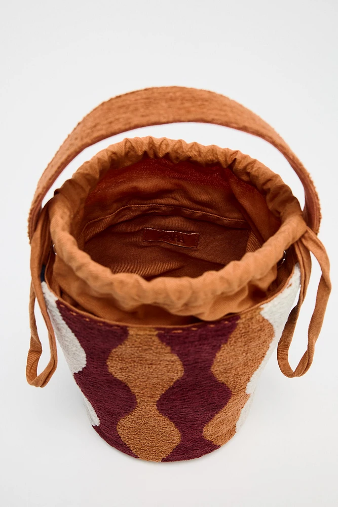 MINI SAC SEAU CYLINDRIQUE COULEURS