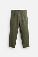 100% LINEN SUIT PANTS