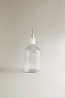 ENGRAVED GLASS CRUET