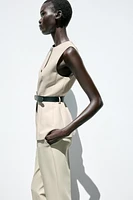 GILET LONG CEINTURE