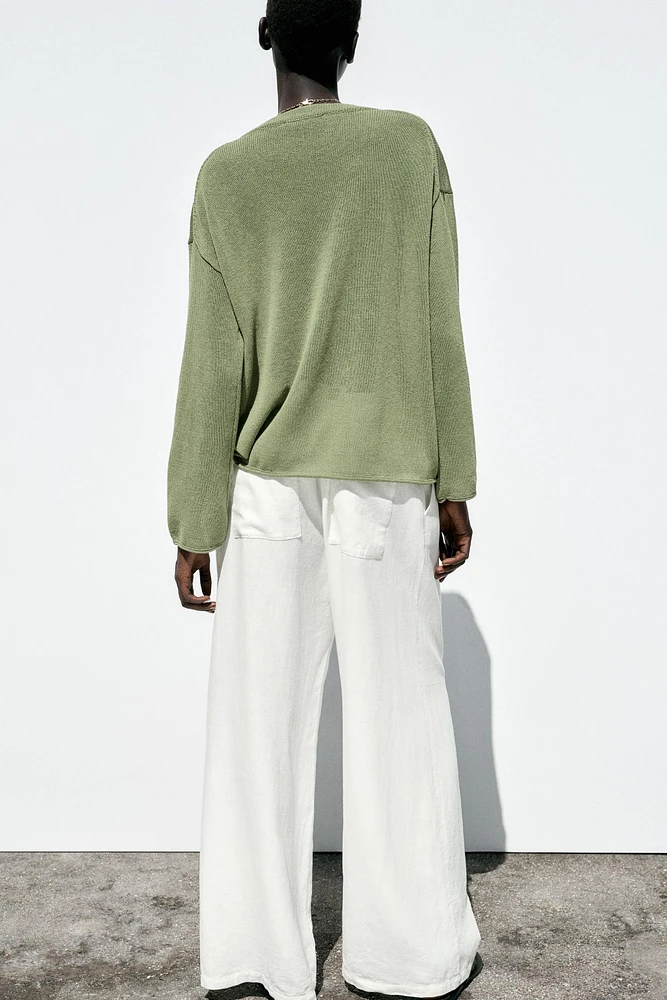 PULL RUSTIQUE EN MAILLE