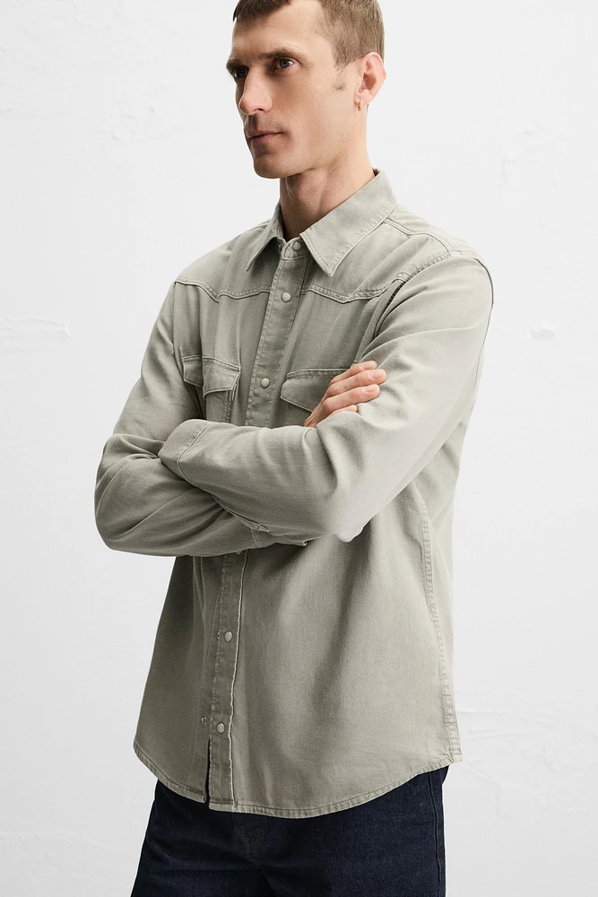 DENIM WESTERN SHIRT