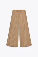 ZW COLLECTION PLEATED PALAZZO PANTS