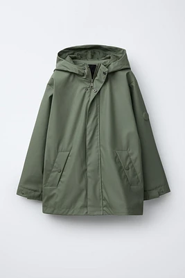 RUBBERIZED WATER REPELLENT PARKA